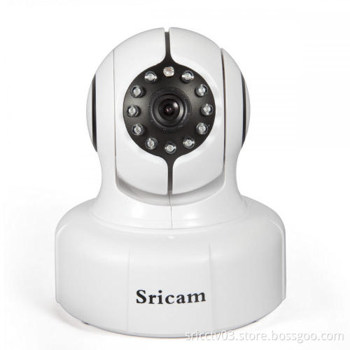 Sricam AP011 OEM/ODM P2P ptz wifi indoor 720p mini PNP remote minitor ip camera
